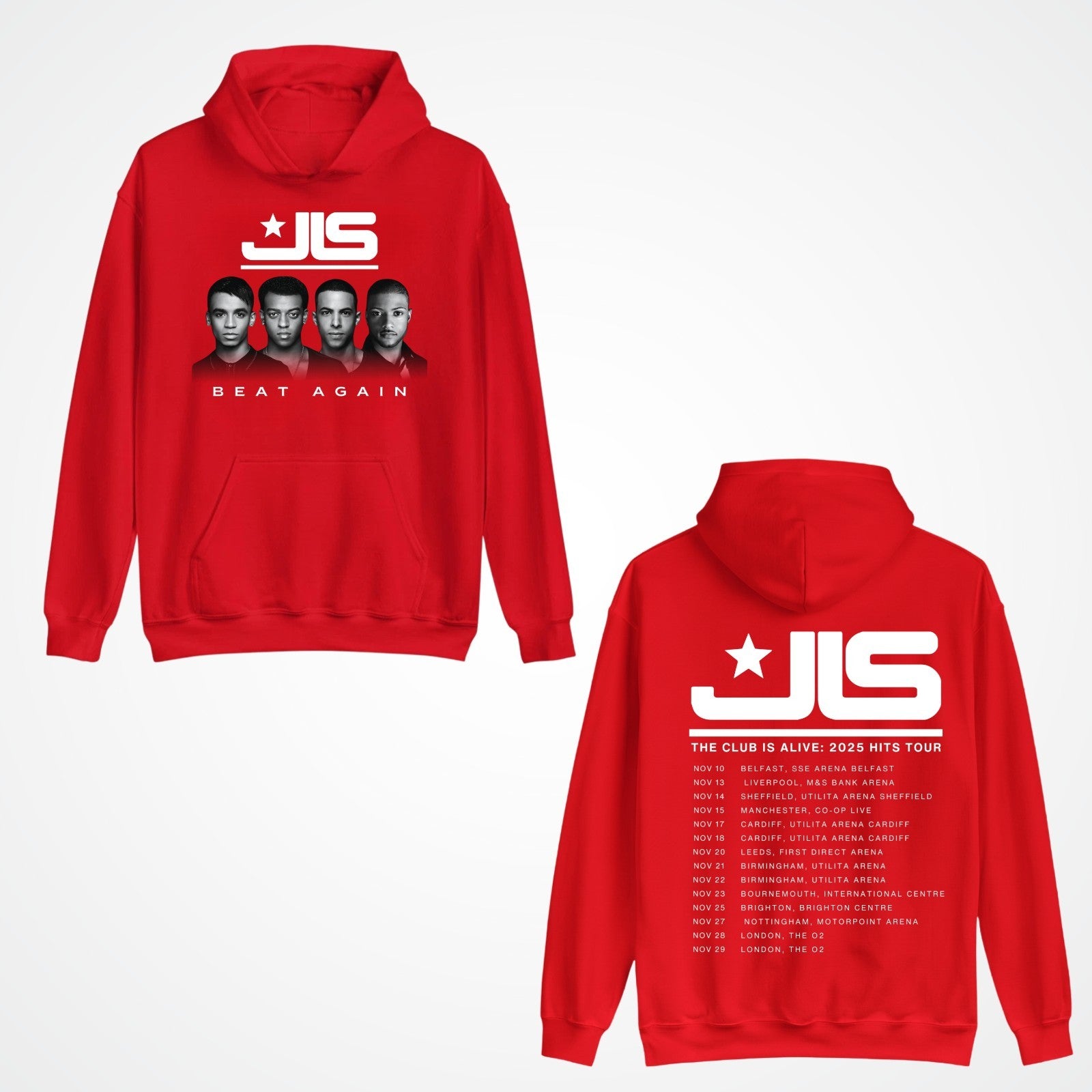 Minimalist Music-Inspired Print Hoodie –Bold Graphic Statement Wear