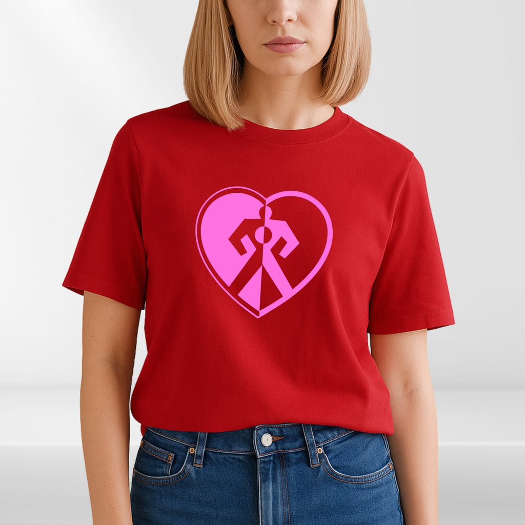 Boyzone Band T-Shirt UK Tour 2026 Pink Heart Graphic Music Fan Unisex Tee Gift