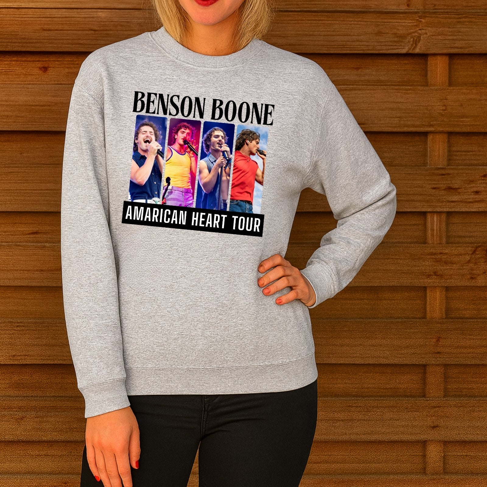 Emotional Pop American Heart Tour Jumper | Retro Music Sweatshirt | Live Concert