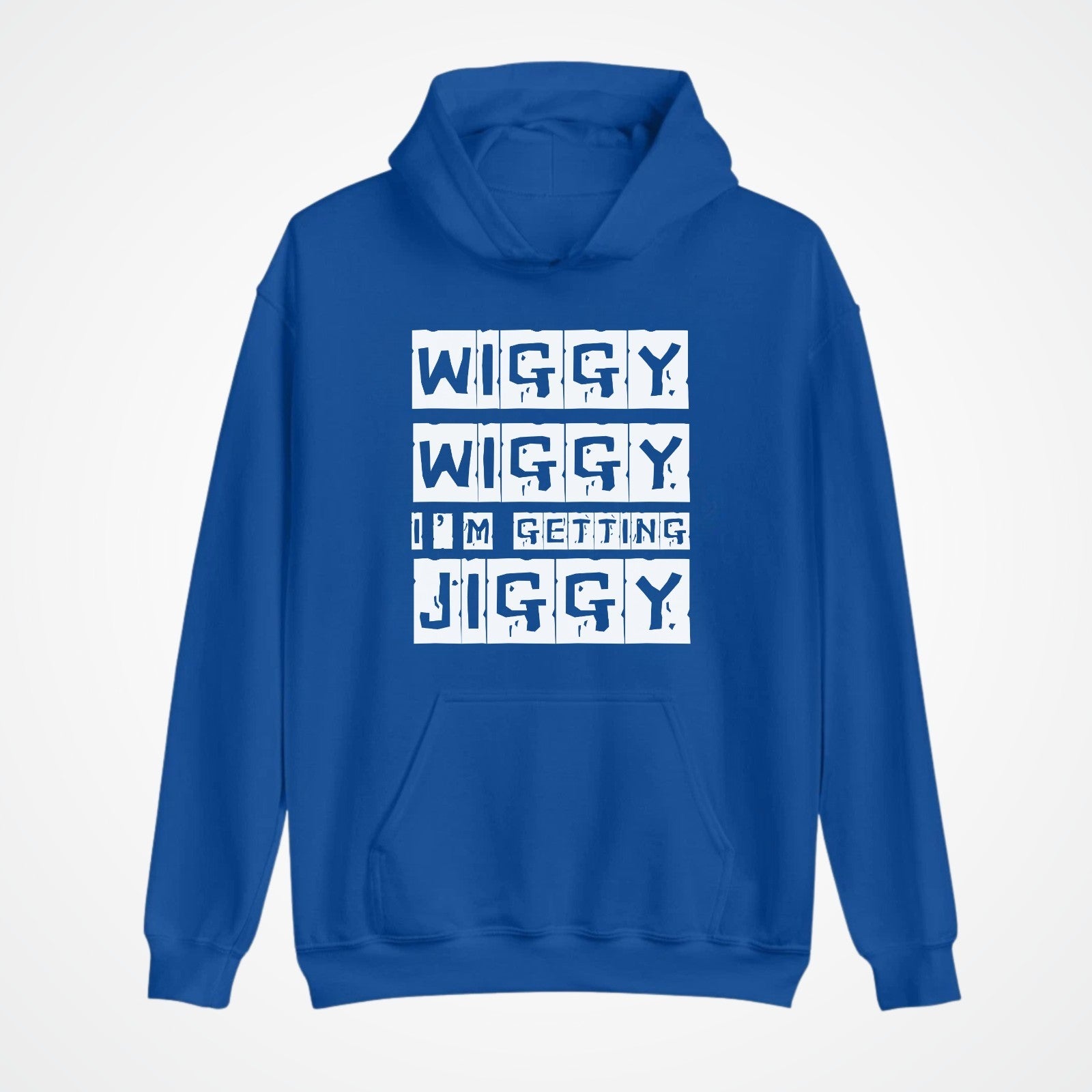 Wiggy Wiggy I’m Getting Jiggy Hoodie | Funny Streetwear Top | Size 3Y–4XL
