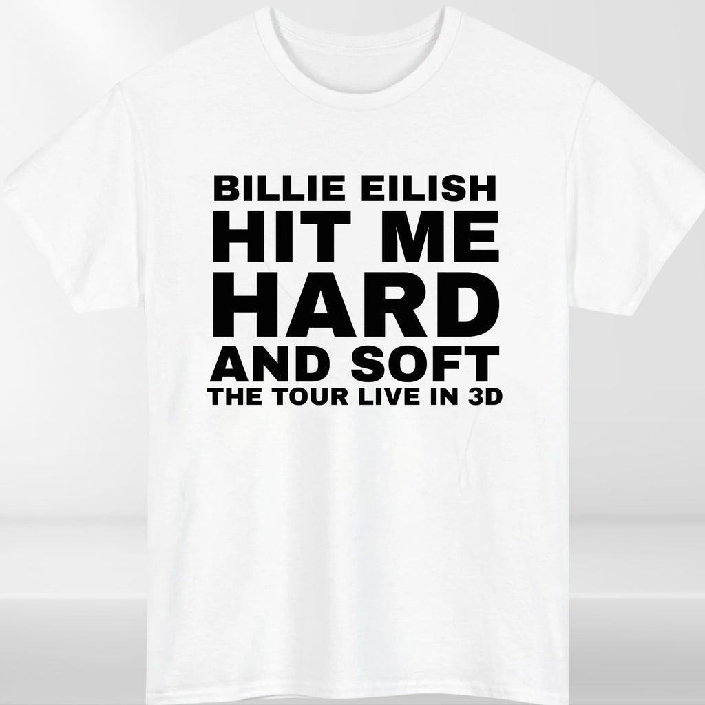 Billie Jersey HIT ME HARD AND SOFT Album Concert Tour T-Shirt Merch Unisex Tee