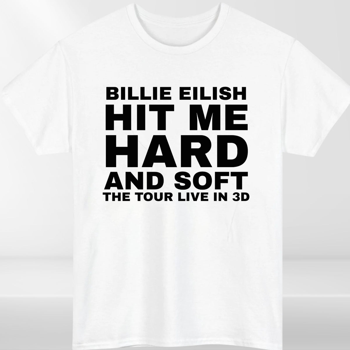 Billie Jersey HIT ME HARD AND SOFT Album Concert Tour T-Shirt Merch Unisex Tee