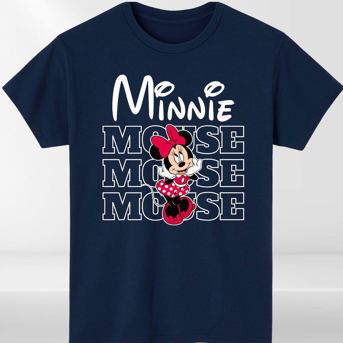 Mickey Minnie Couple Matching T-shirt Mouse Disney Trip Family Unisex Kids Tee