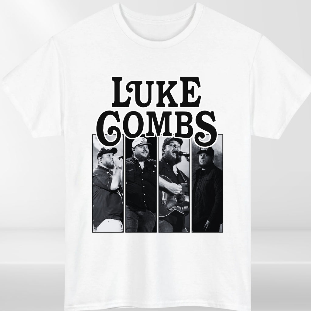 Luke Combs Inspired Adult T Shirt Country Music Graphic Fan Tee Top UK