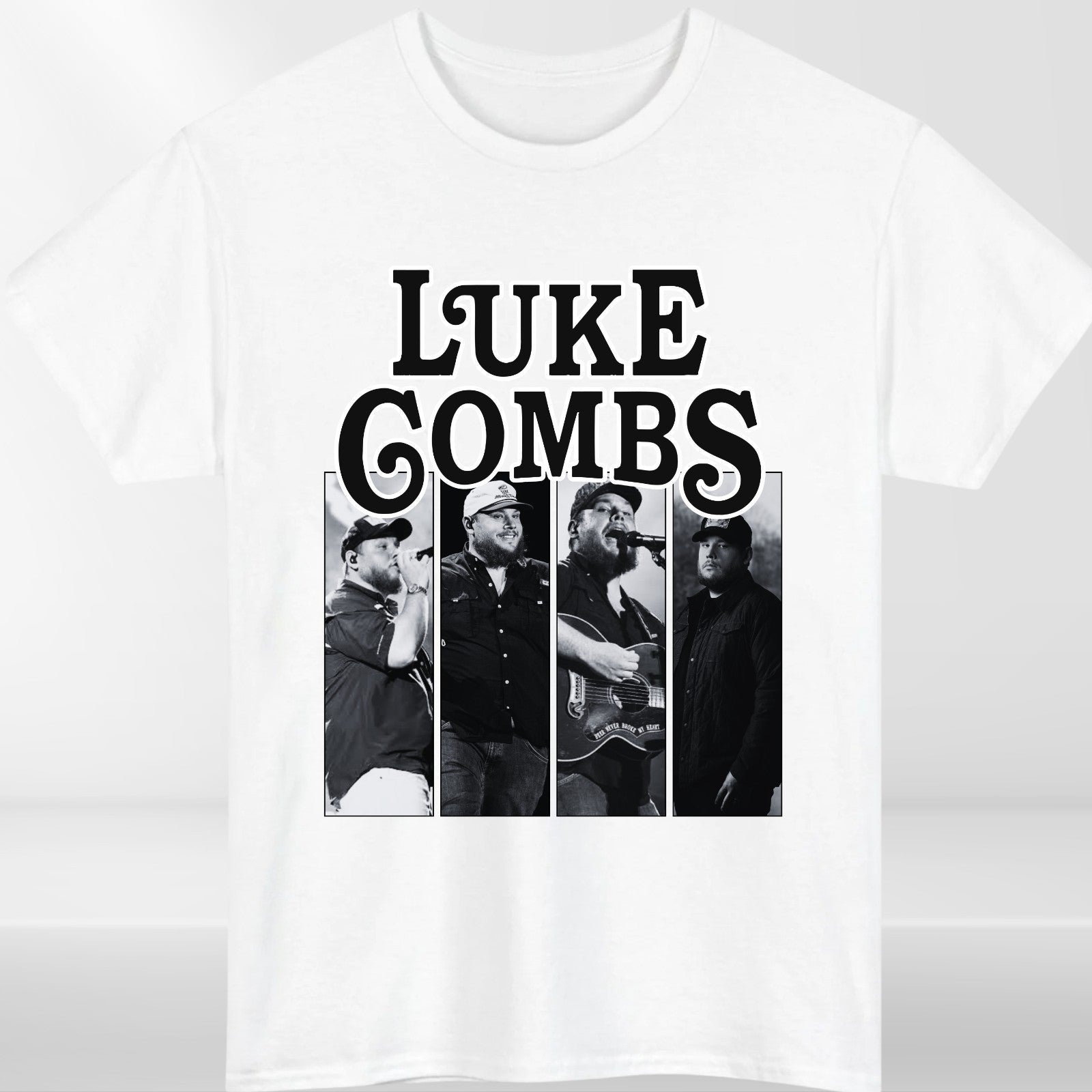 Luke Combs Inspired Adult T Shirt Country Music Graphic Fan Tee Top UK