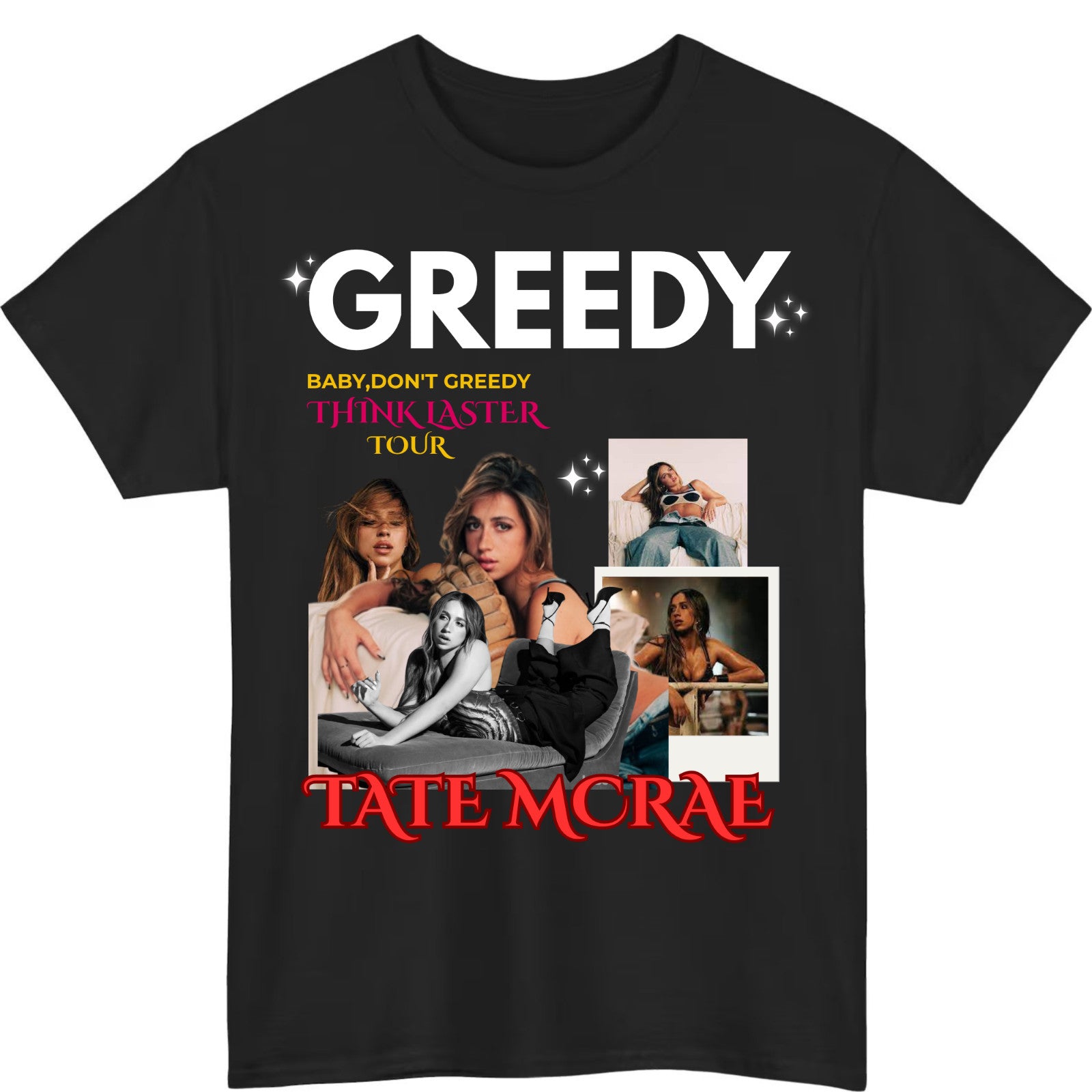 Tate McRae T-Shirt,Tate McRae bootleg tour tshirt,  Tate McRae concert gift