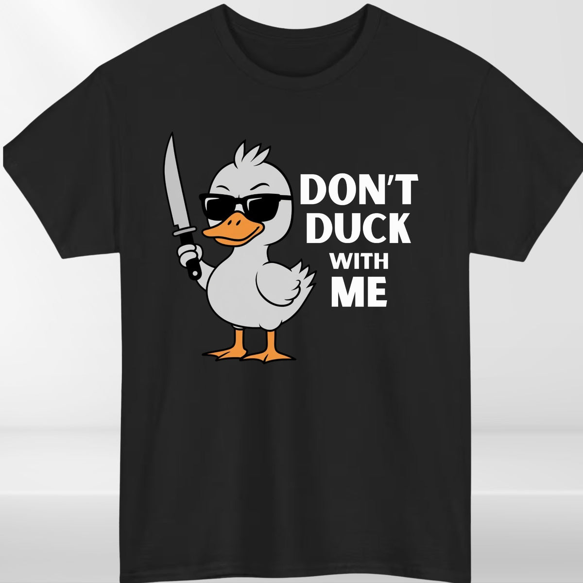 Don't Duck With Me Mens T shirt Funny Slogan Duck Lovers Birthday Unisex