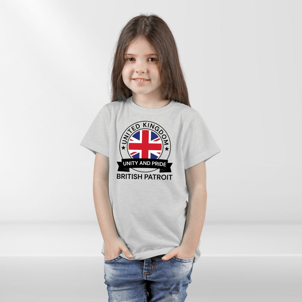 Unite The Kingdom Union Jack Adult Kids T-Shirt British Patriot Protest Top Tee
