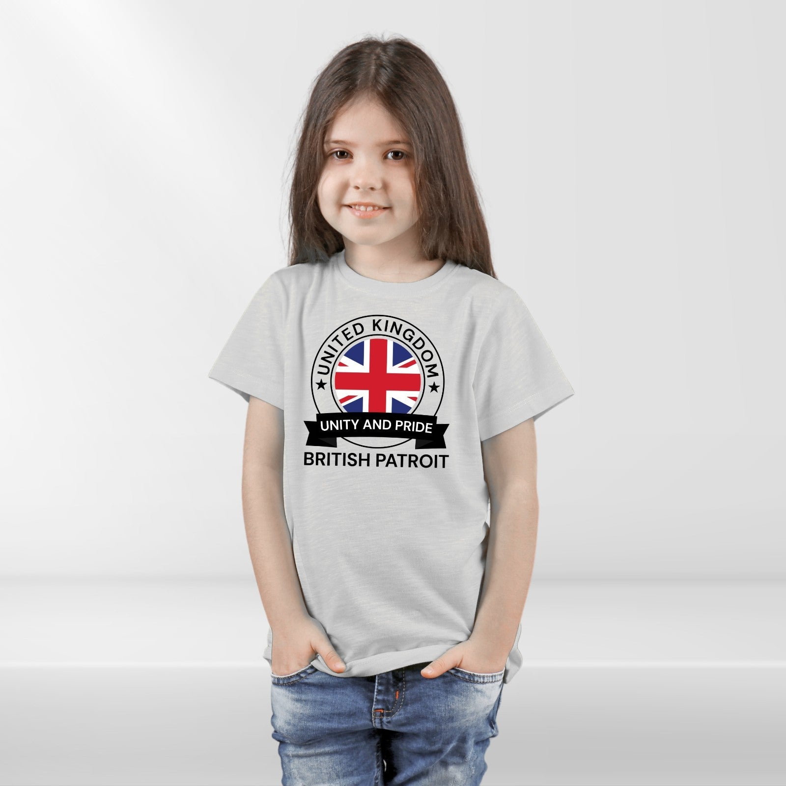 Unite The Kingdom Union Jack Adult Kids T-Shirt British Patriot Protest Top Tee