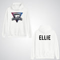 Personalised Gladiators Adult Kids Hoodie Gaming Team Gamer 90's TV Show Xmas