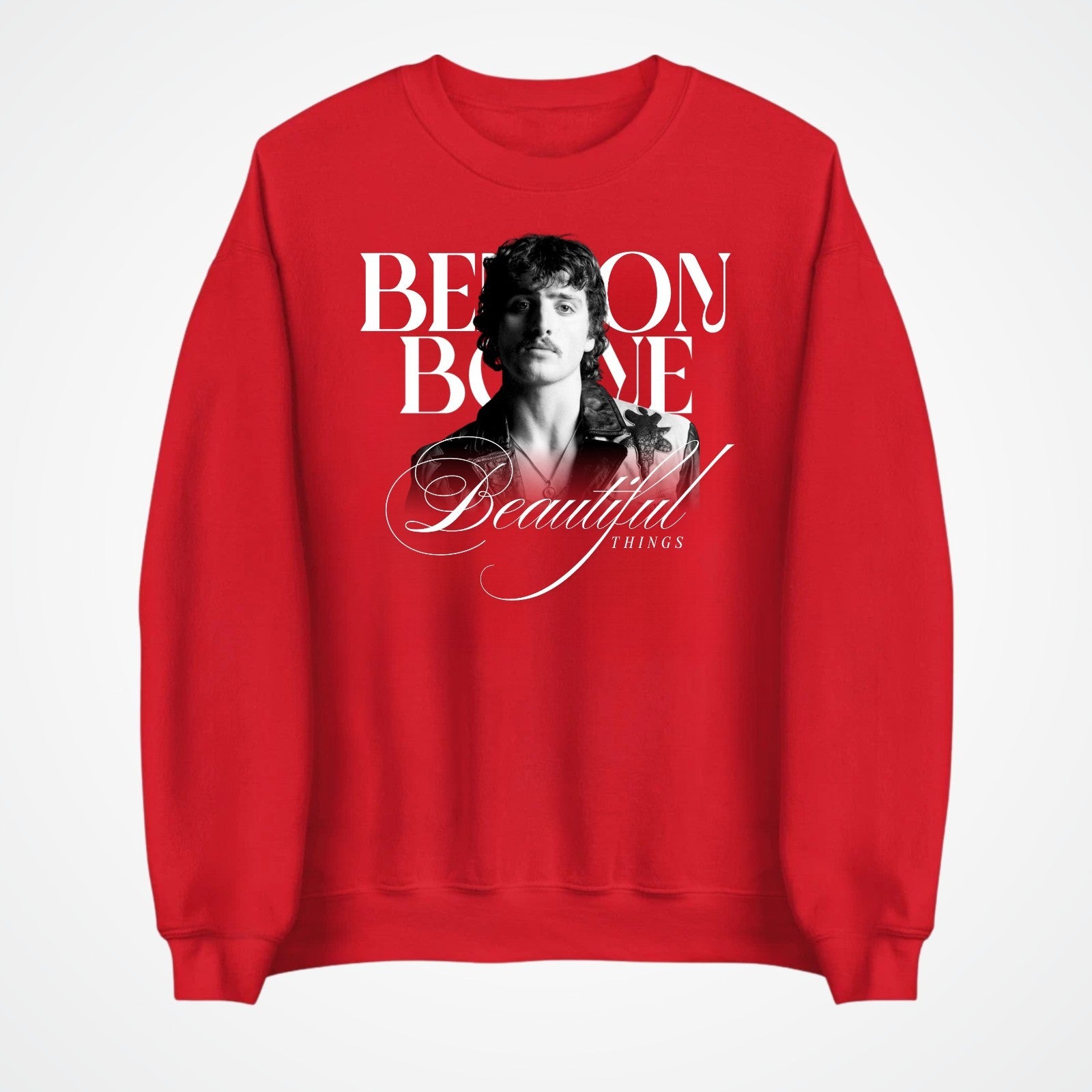 Benson Boone Beautiful Things Graphic Fans Unisex  Jumper , 3year  -5XL