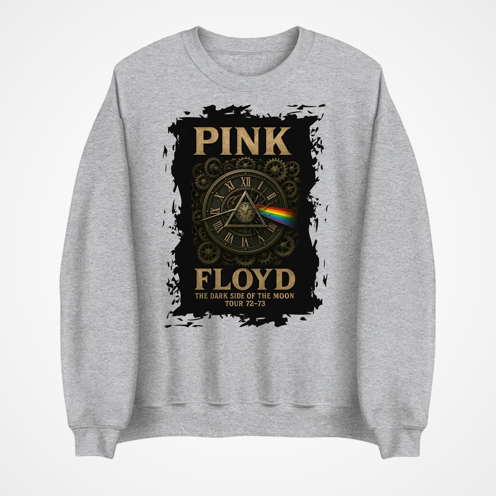 Pink Floyd Dark Side Of The Moon Jumper | Vintage Rock Sweatshirt | Unisex 4XL