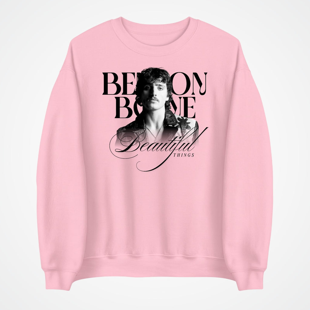 Benson Boone Beautiful Things Graphic Fans Unisex  Jumper , 3year  -5XL