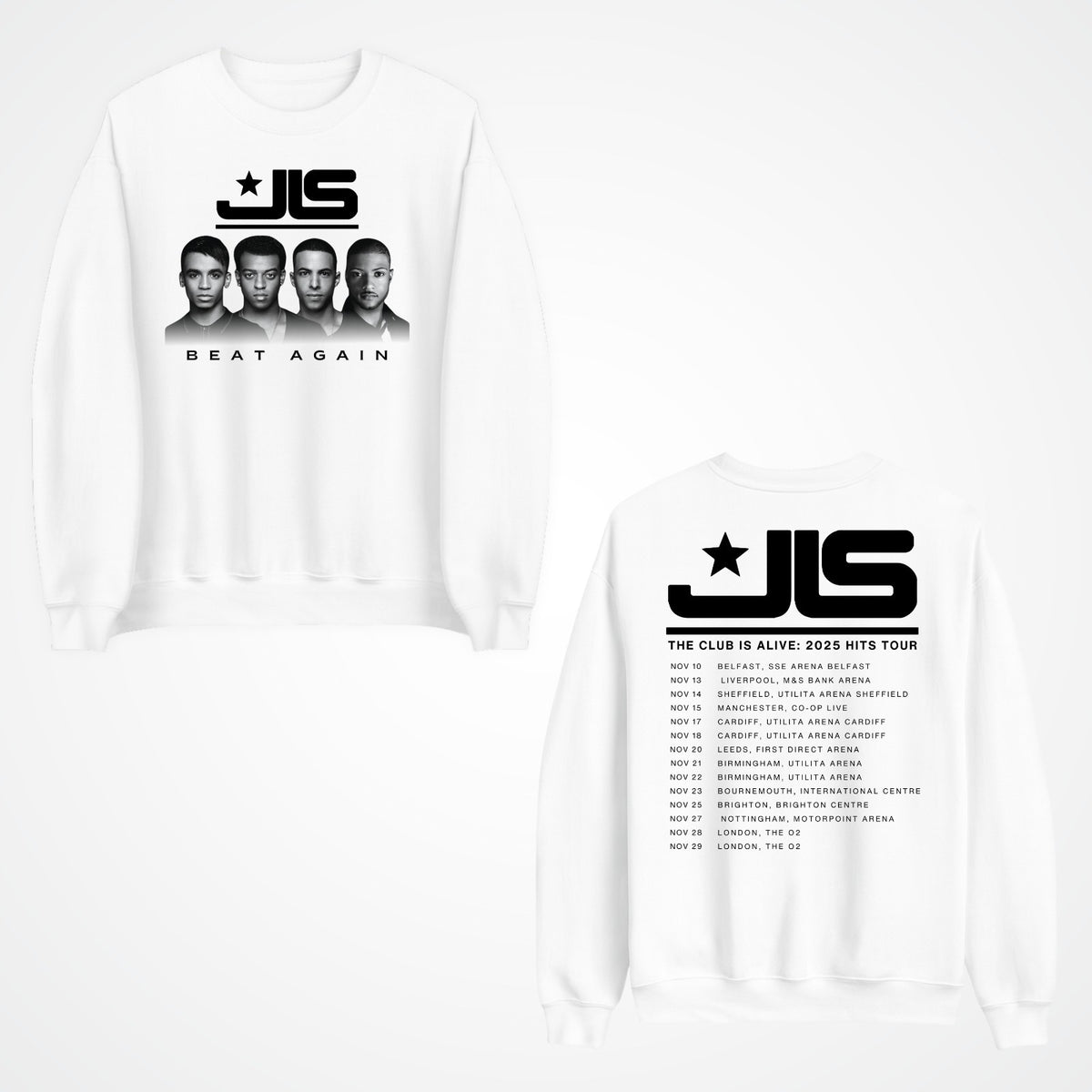 Classic  Band JUMPER The Club Is Alive 2025 UK Tour Pop Fan Gift Tee JUMPER