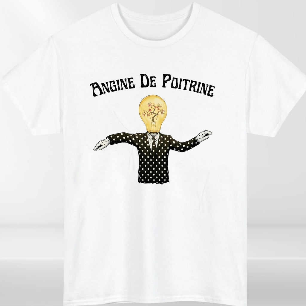 Angine De Poitrine Abstract Art T‑Shirt – Geometric Polka Dot Graphic T Shirt UK