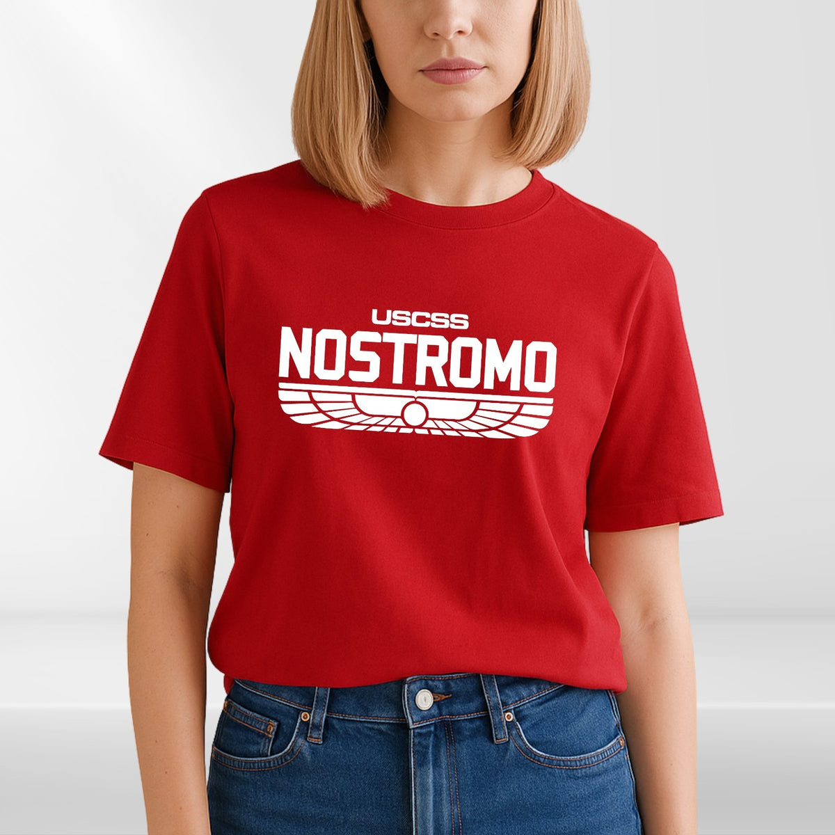 USCSS Nostromo t-shirt Alien geek nerd aliens sci fi top tee present gift