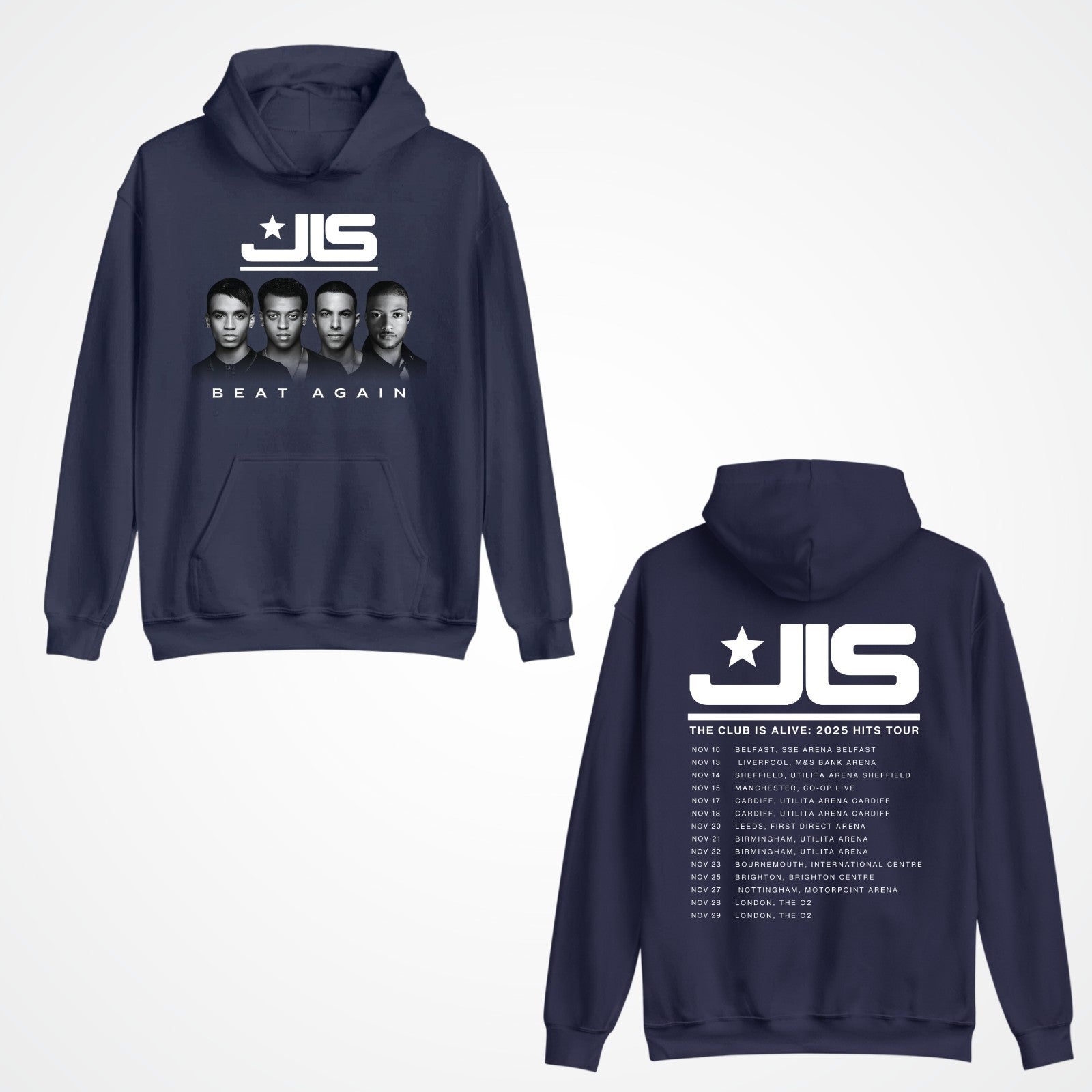 Minimalist Music-Inspired Print Hoodie –Bold Graphic Statement Wear