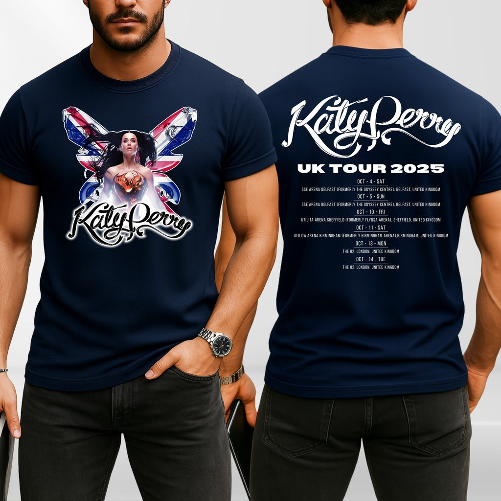 Katy Perry The Lifetimes Tour 2025 Album 3D Unisex T-Shirt