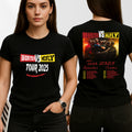 McFly vs Busted Tour 2025 T-Shirt Team McFly Band Front & Back Concert Gift Top