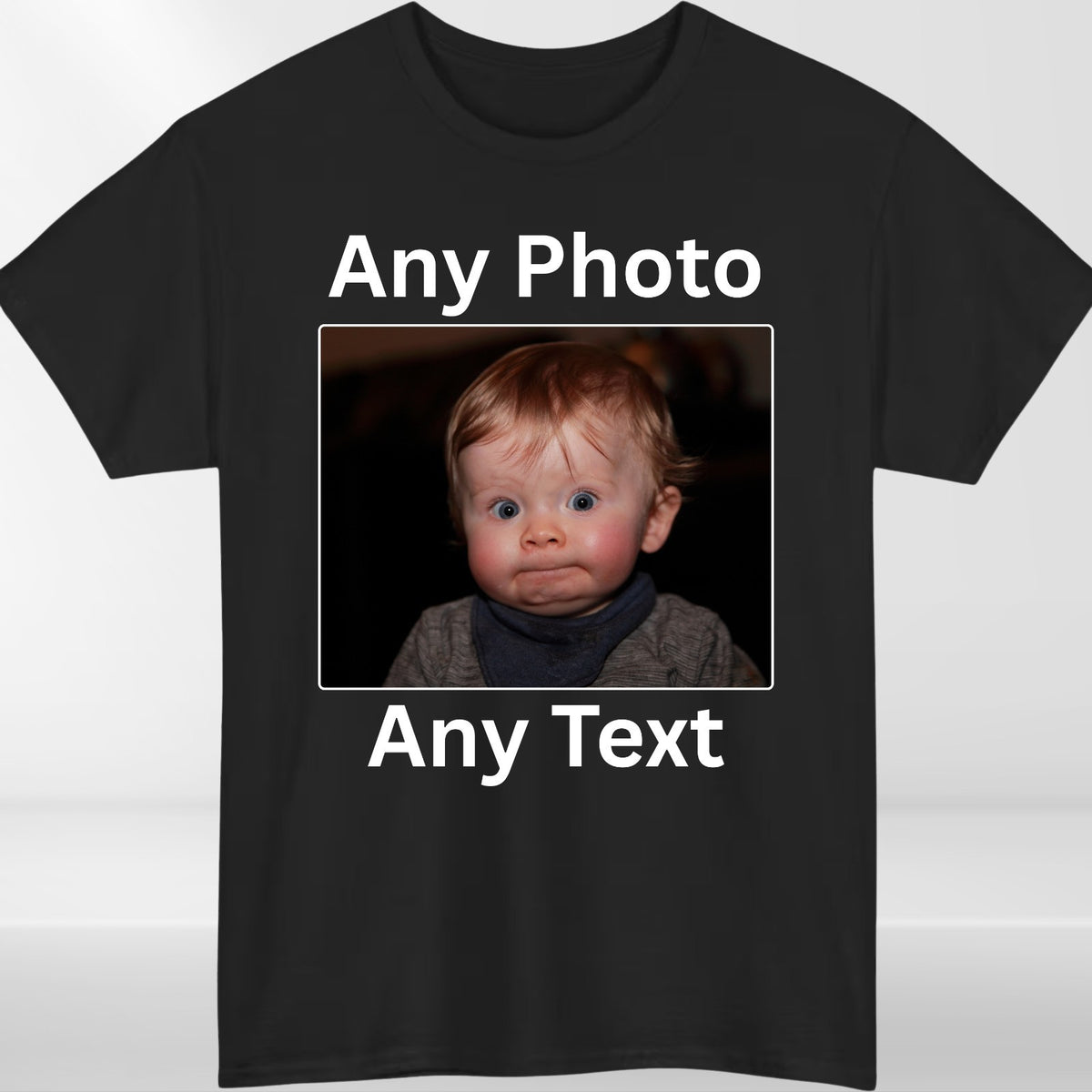 Personalised T-Shirt Custom Printed Your Text Photo Logo Stag Do Hen Party Top