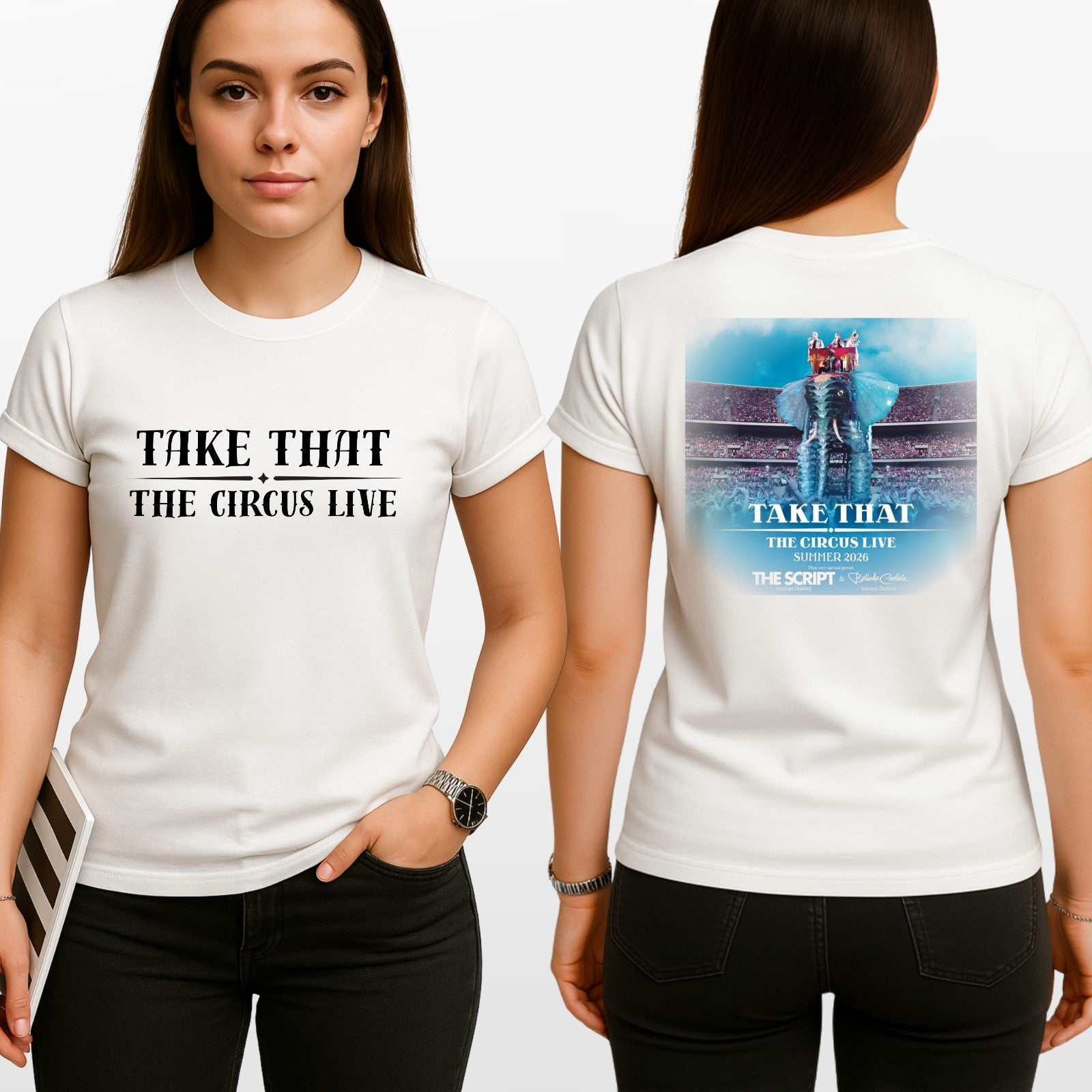 Take That Tour Shirt 2026 | The Circus Live Concert Tee