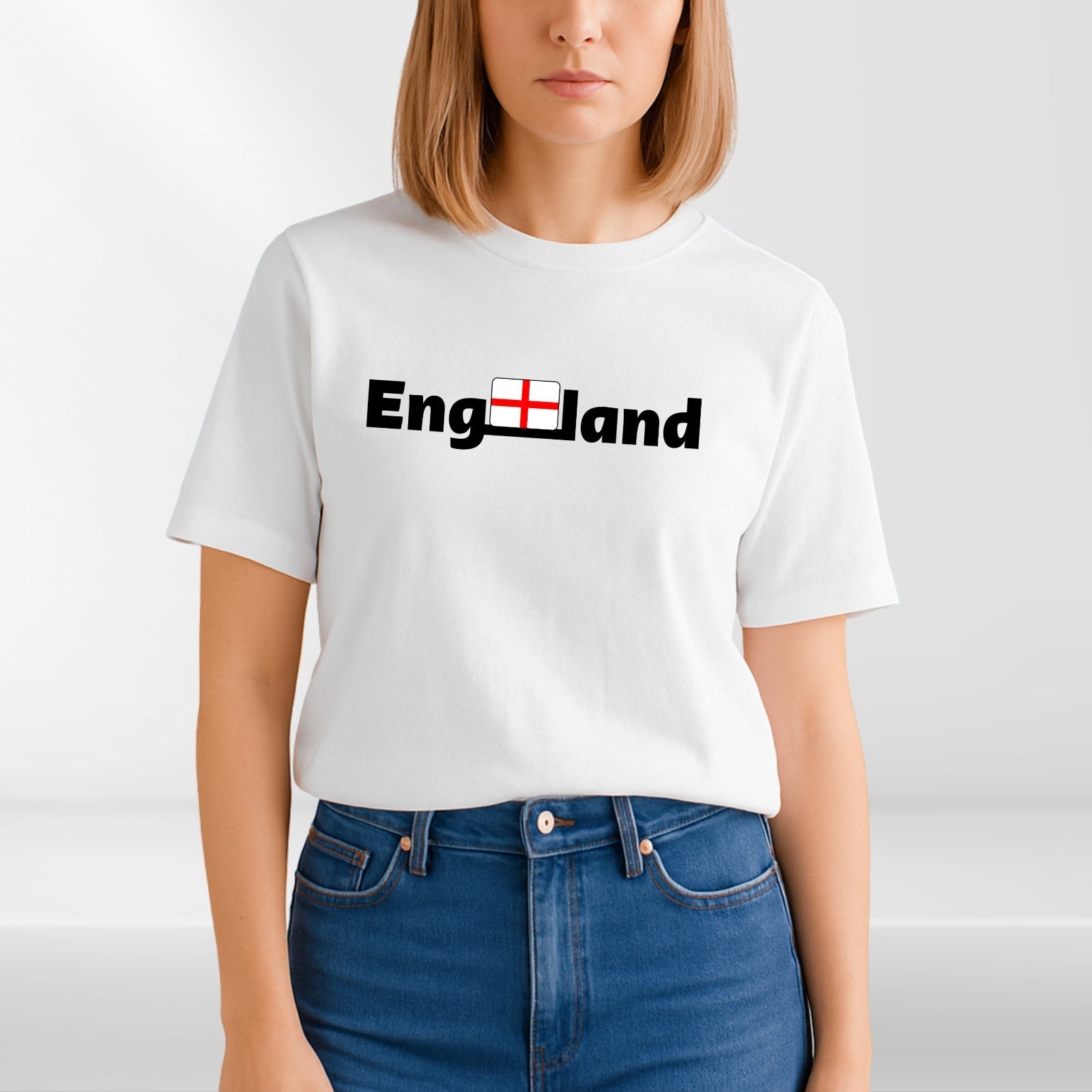 England St George Cross T-Shirt | England Flag Graphic Tee | Unisex UK Fan Shirt