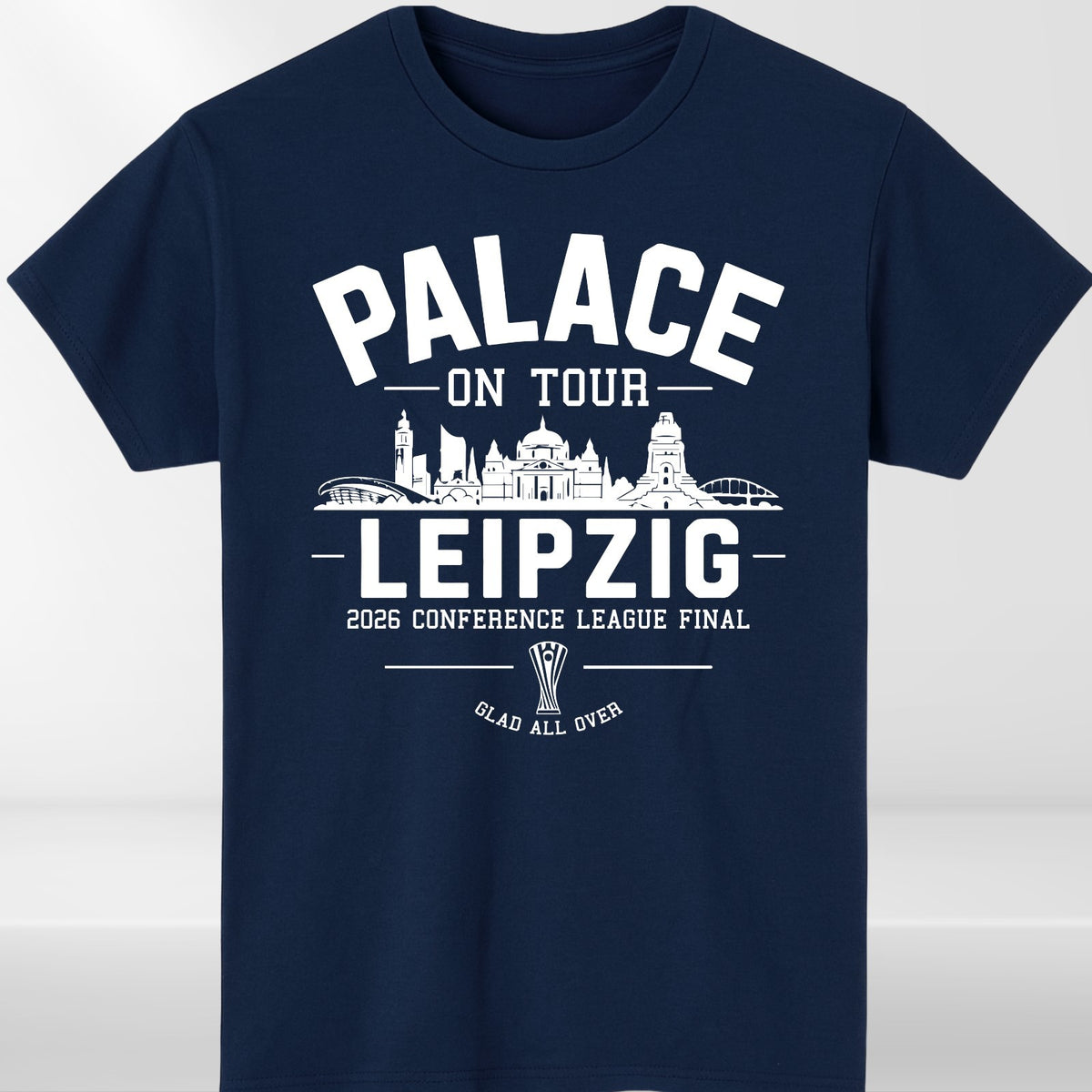 Palace On Tour Leipzig 2026 Graphic Unisex T-Shirt Conference League Final Fan