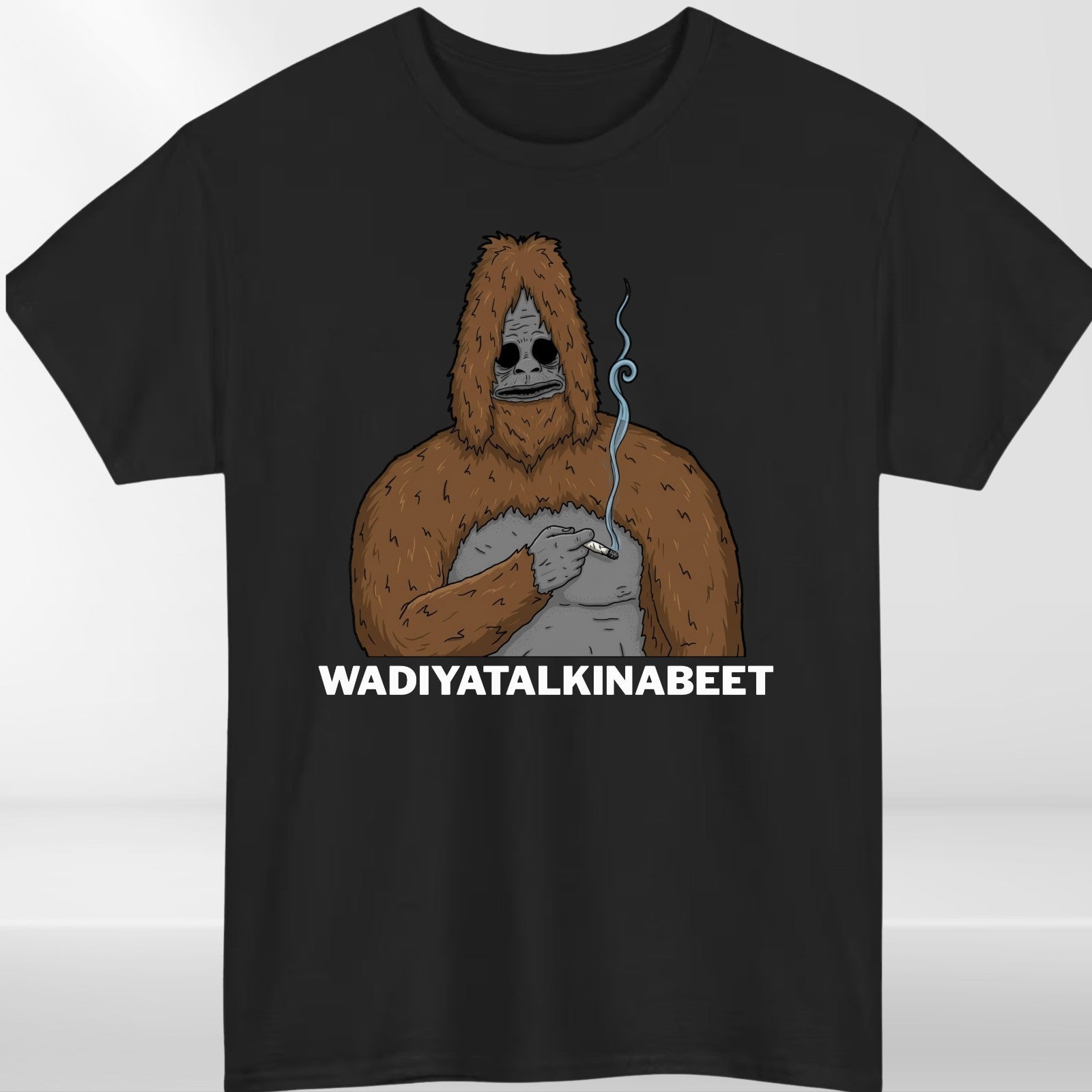 Sassy The Sasquatch Smoke Big Lez Cool Unisex T-Shirt