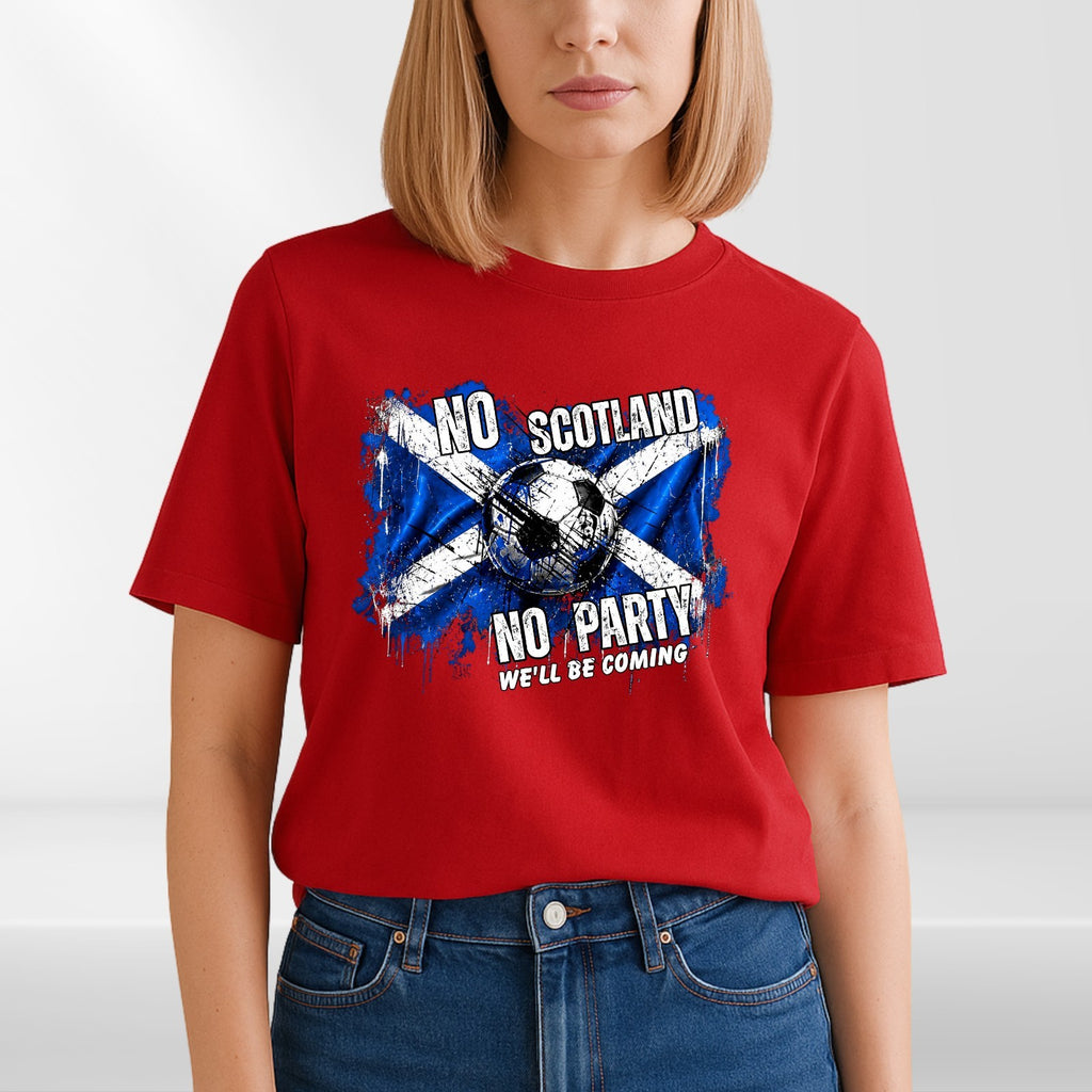 Scotland Football Fan T-Shirt 2026 Tournament Tee Unisex Graphic Printed Top
