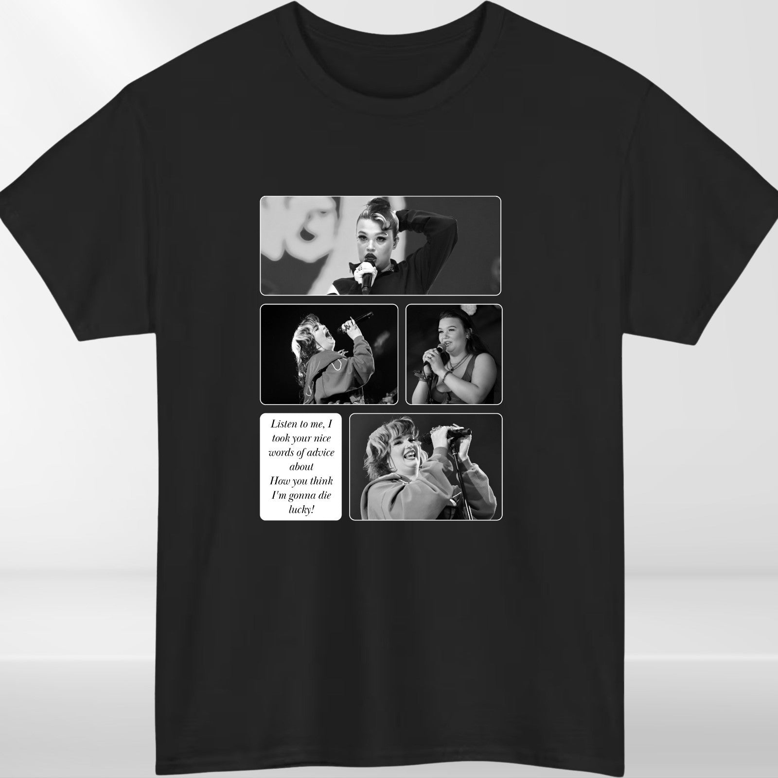 Unisex Music Graphic Tee | Singer Inspired Design | Casual Streetwear