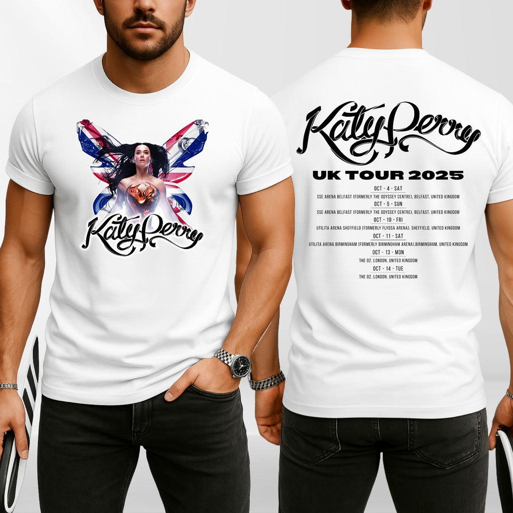 Katy Perry The Lifetimes Tour 2025 Album 3D Unisex T-Shirt