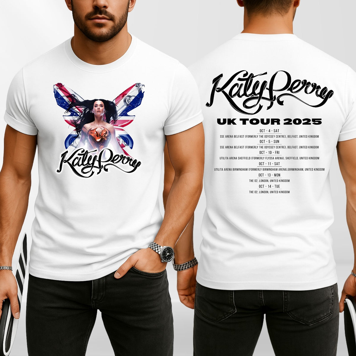 Katy Perry The Lifetimes Tour 2025 Album 3D Unisex T-Shirt