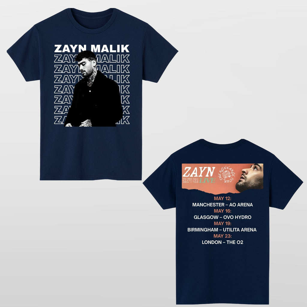 Zayn Konnakol Music 2026 Unisex T-Shirt - UK London Concert Dates Gift Tee Top