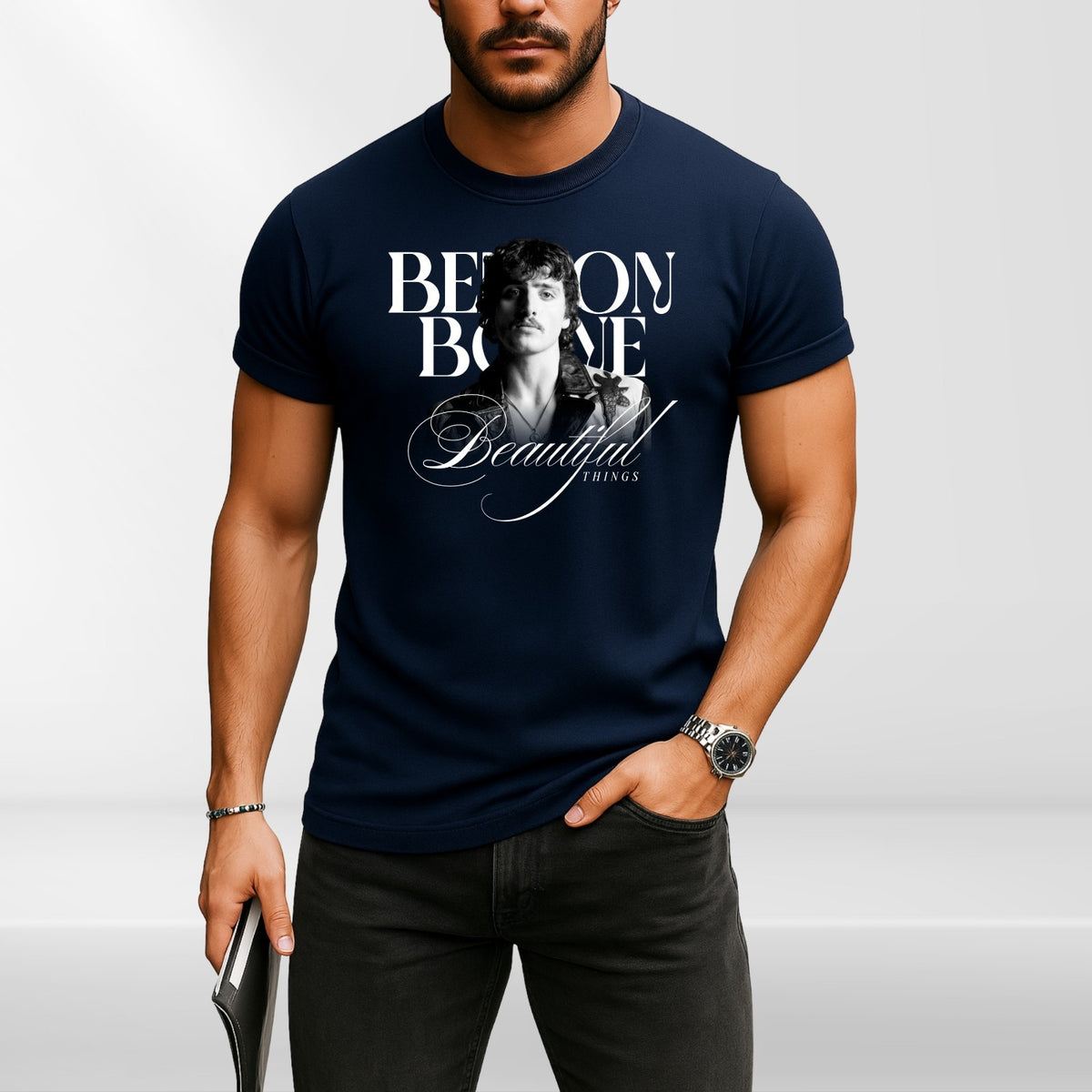 Benson Boone Beautiful Things Graphic Fans Unisex T-shirt, 3year -5XL