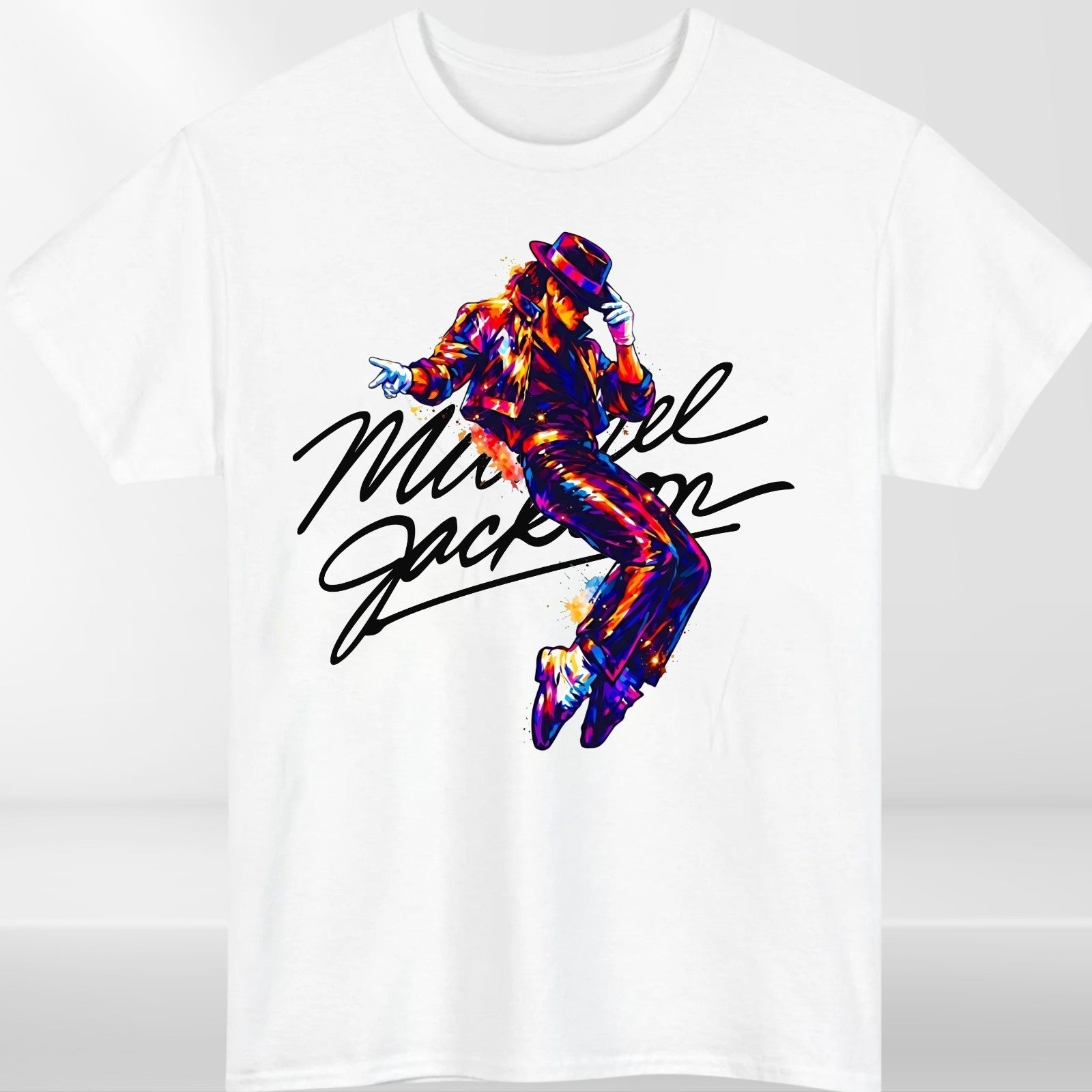 Michael Jackson Inspired Dance Graphic T-Shirt King of Pop Music Unisex Tee Gift