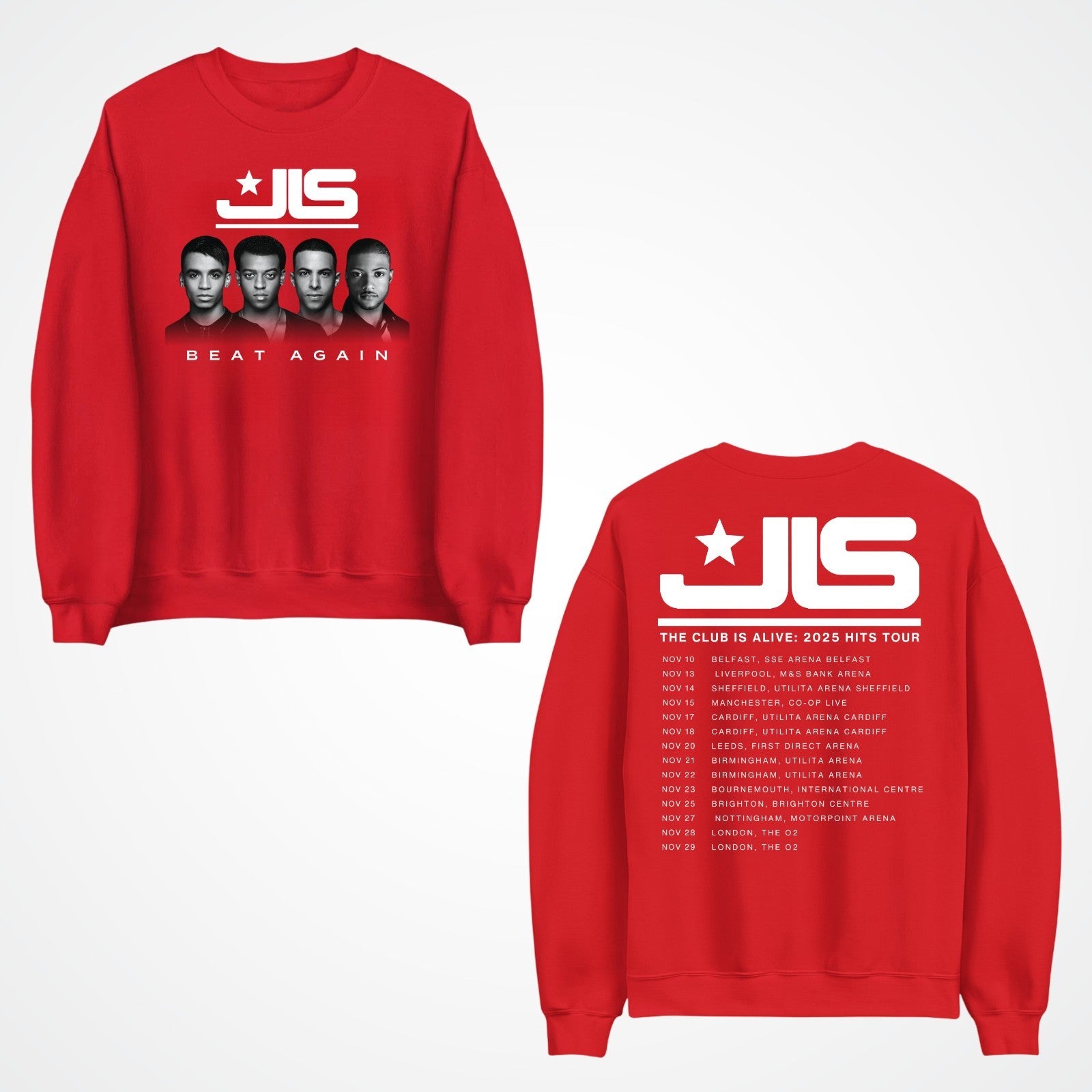 Classic  Band JUMPER The Club Is Alive 2025 UK Tour Pop Fan Gift Tee JUMPER
