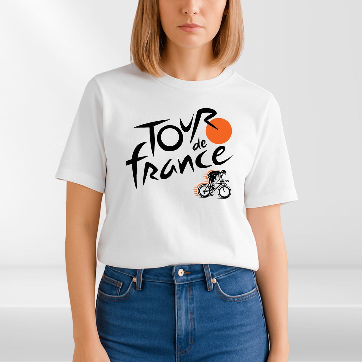 Tour De France Cycling Race Competition T-Shirt Cyclist Ride Unisex Tee