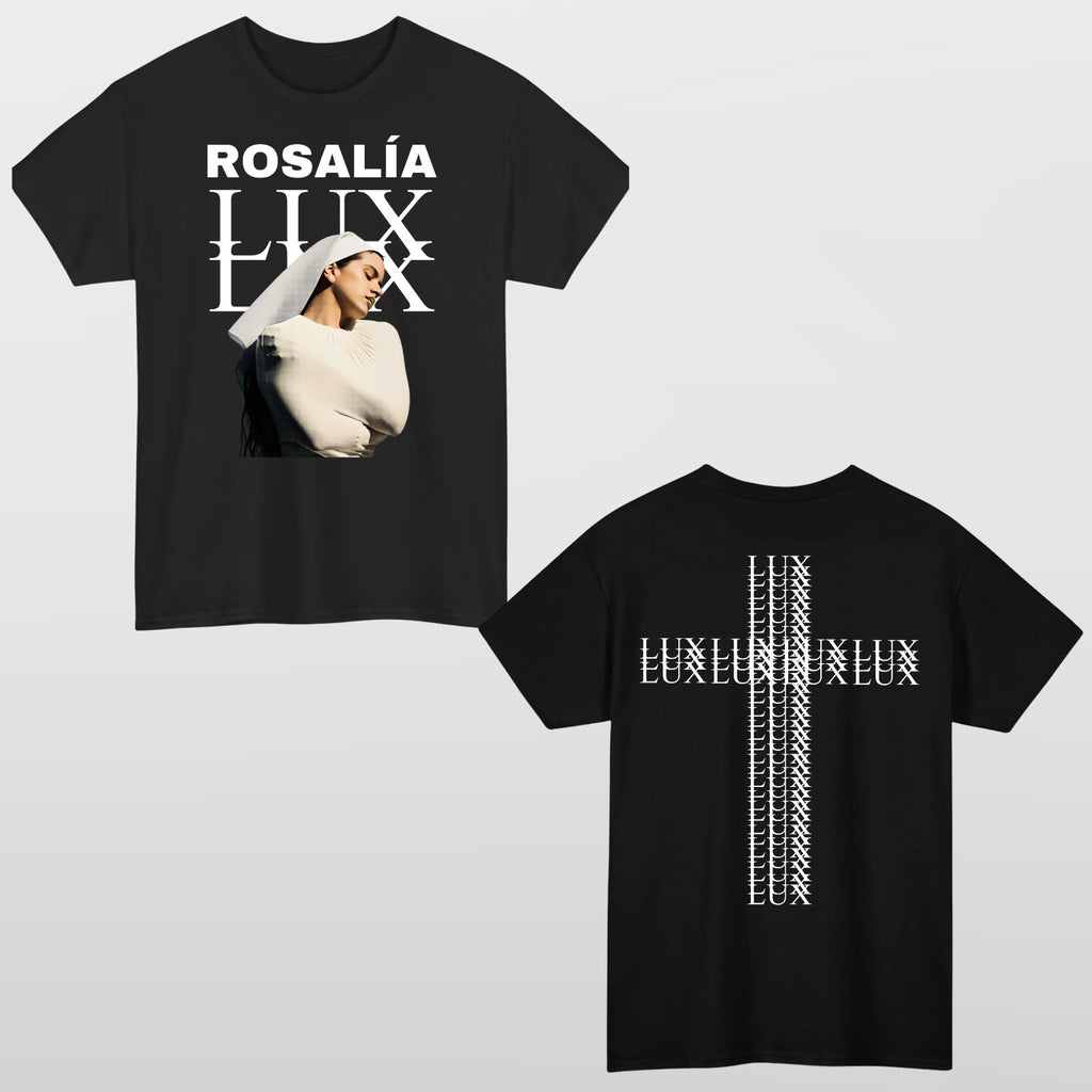 Sides Rosalía LUX 2026 Tour Double Sided Unisex T-Shirt