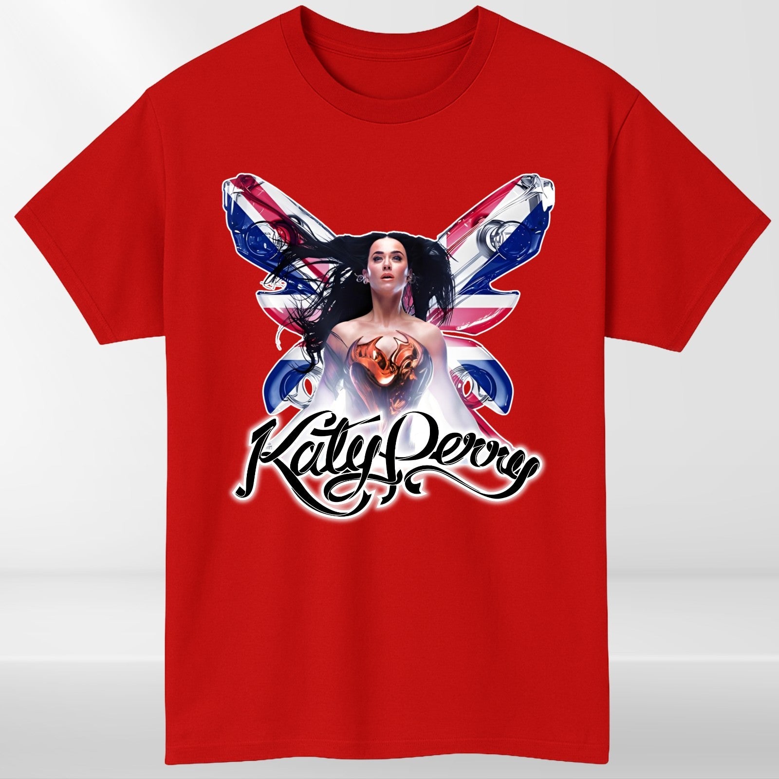 Katy Perry Music Inspired Lifetimes Tour Graphic T Shirt Unisex Fan Gift Tee Top