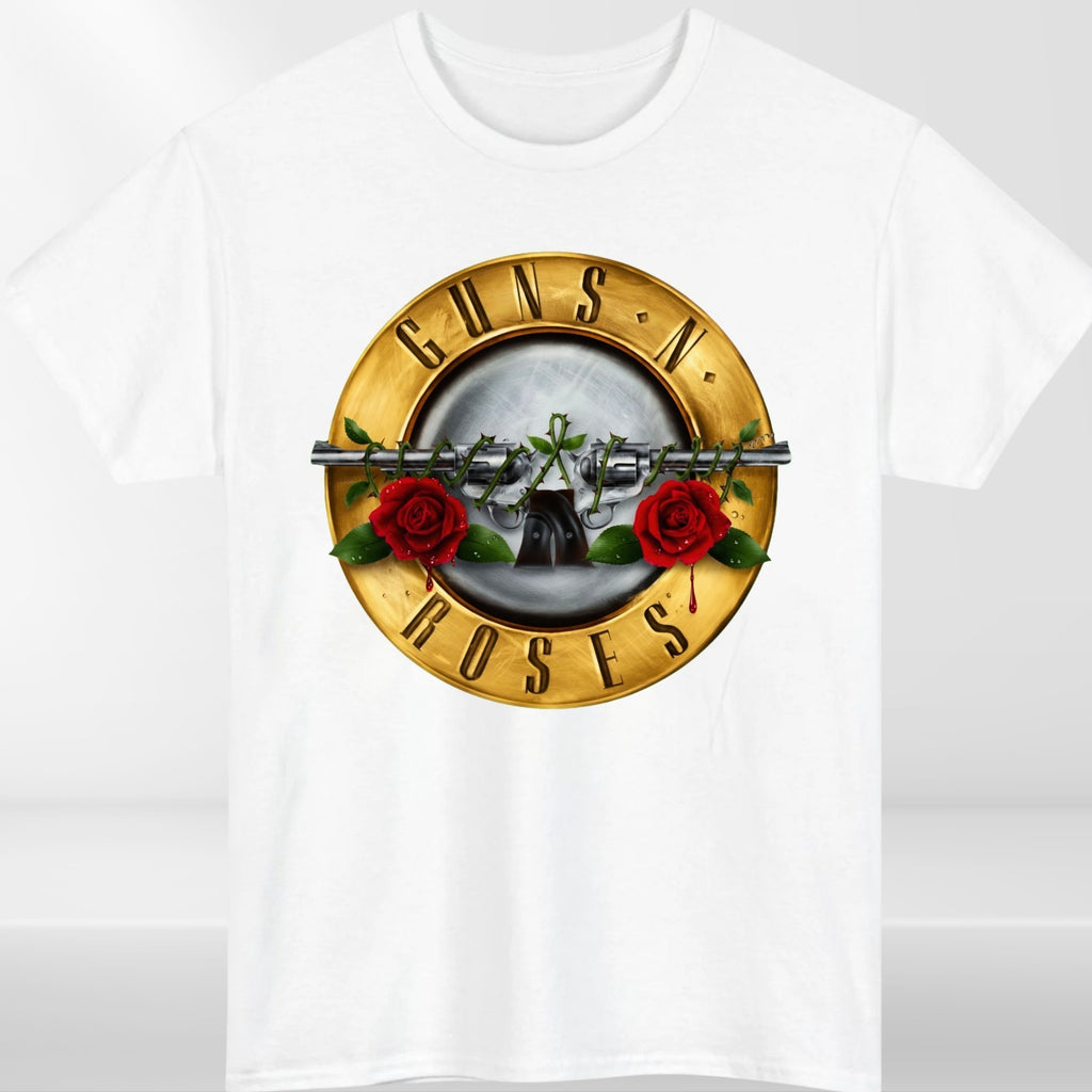Guns N Roses Tour 2026 T-Shirt 80s Classic Rock Fan Concert Bullet Logo Gift Top