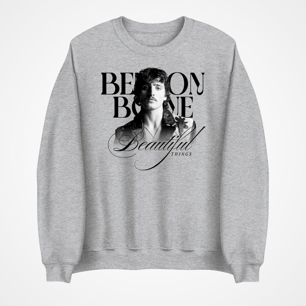 Benson Boone Beautiful Things Graphic Fans Unisex  Jumper , 3year  -5XL