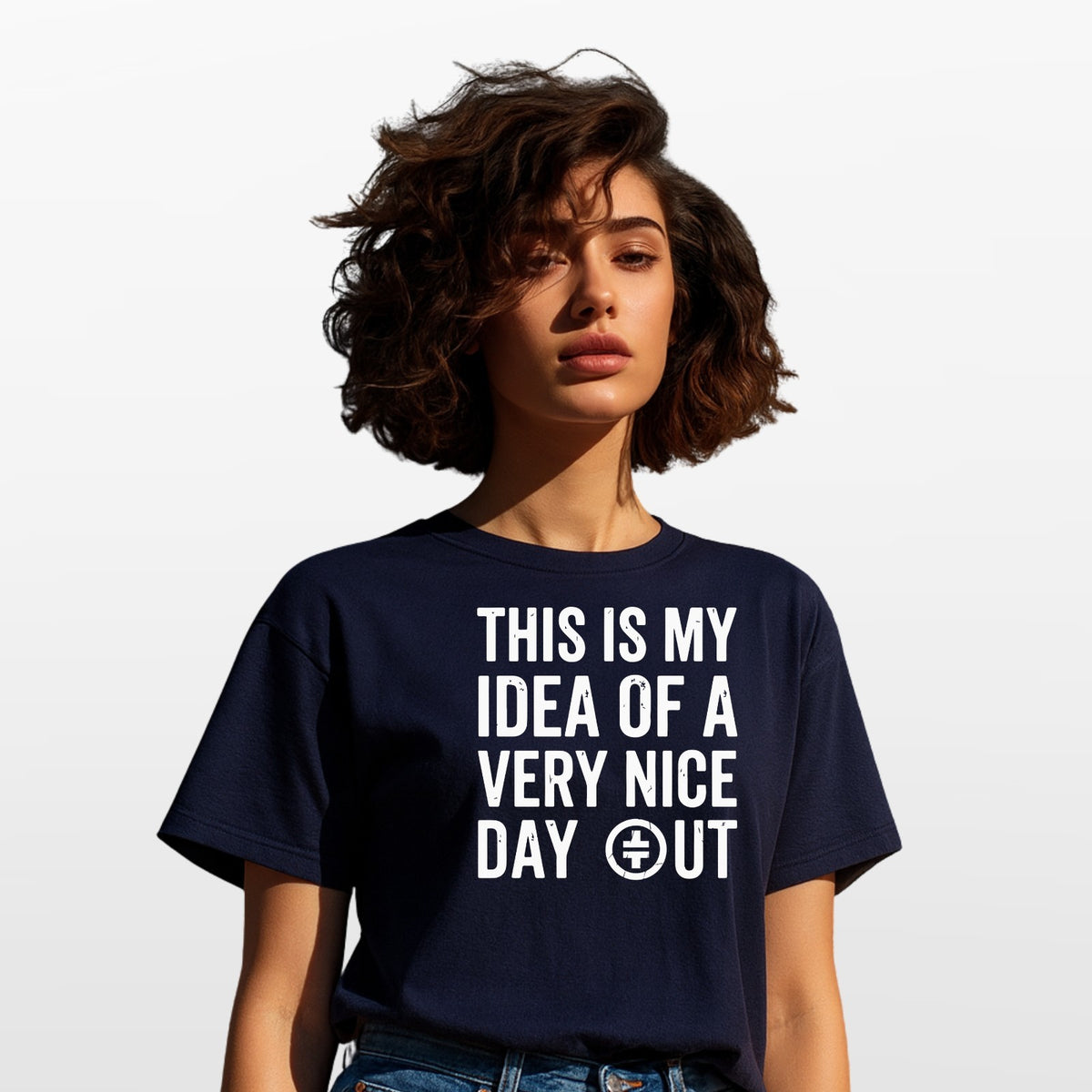 This Is My Idea Of A Very Nice Day Out T-Shirt Funny Meme Unisex Graphic Tee Top