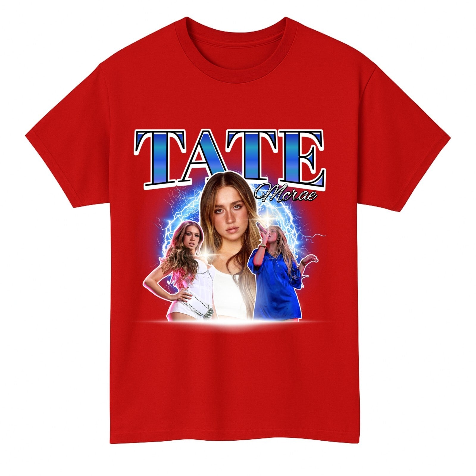 Tate McRae Concert Tour T-Shirt Design A product view 5