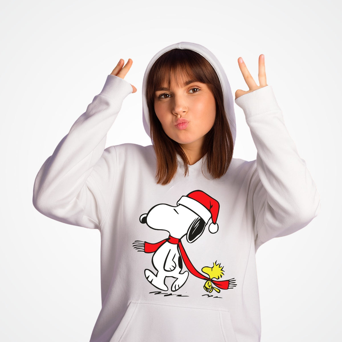 Cute Yellow Bear Hoodie Kids Adults Cartoon Print Top Gift Sizes 3Y to 4XL