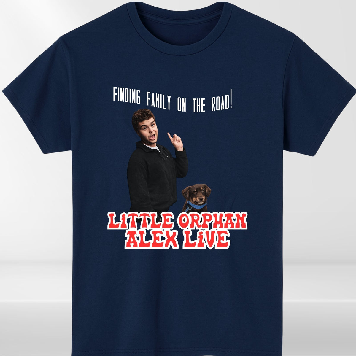 Little Orphan Alex Adults T-Shirt Fun Alex Warren Tee Top New
