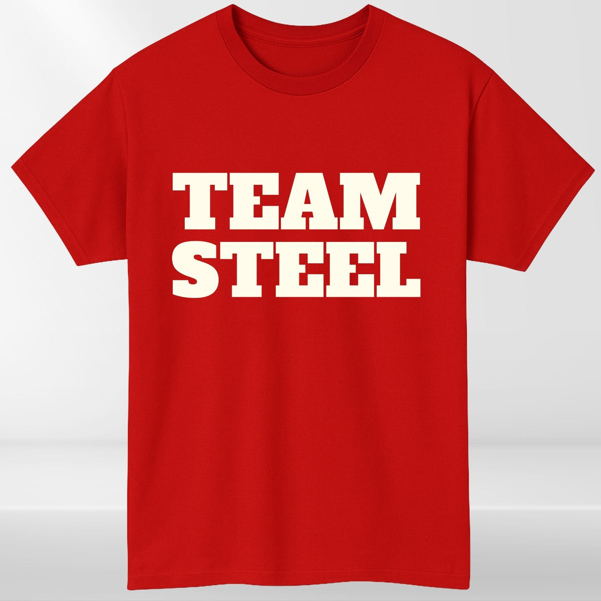Team Steel T Shirt Gladiator TV Game Show Contender Unisex Cotton Tee UK