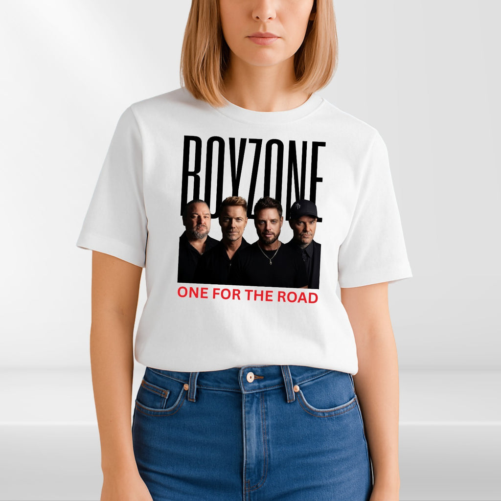 Boyzone One For The Road Concert 2026 T-Shirt - Gift For Music Lover Unisex Tee
