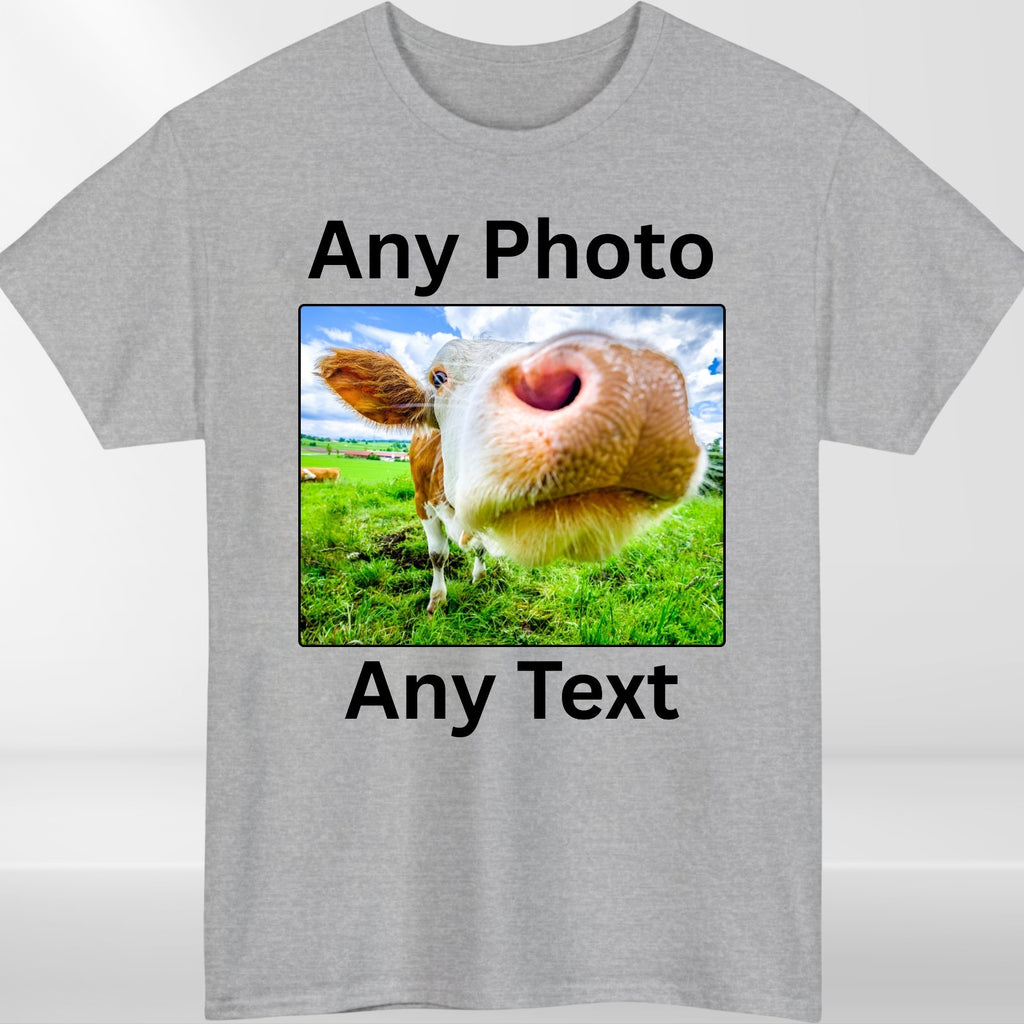 Personalised T-Shirt Custom Printed Your Text Photo Logo Stag Do Hen Party Top