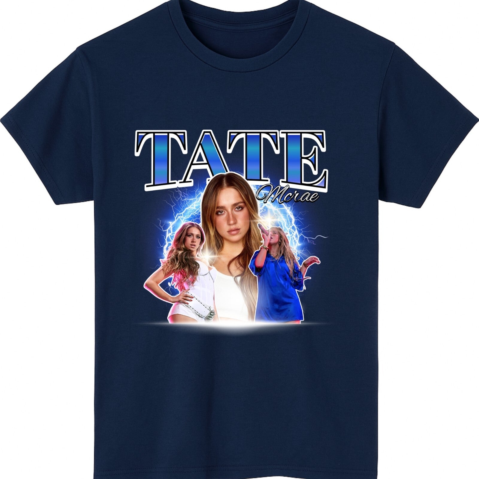 Tate McRae Concert Tour T-Shirt Design A product view 4