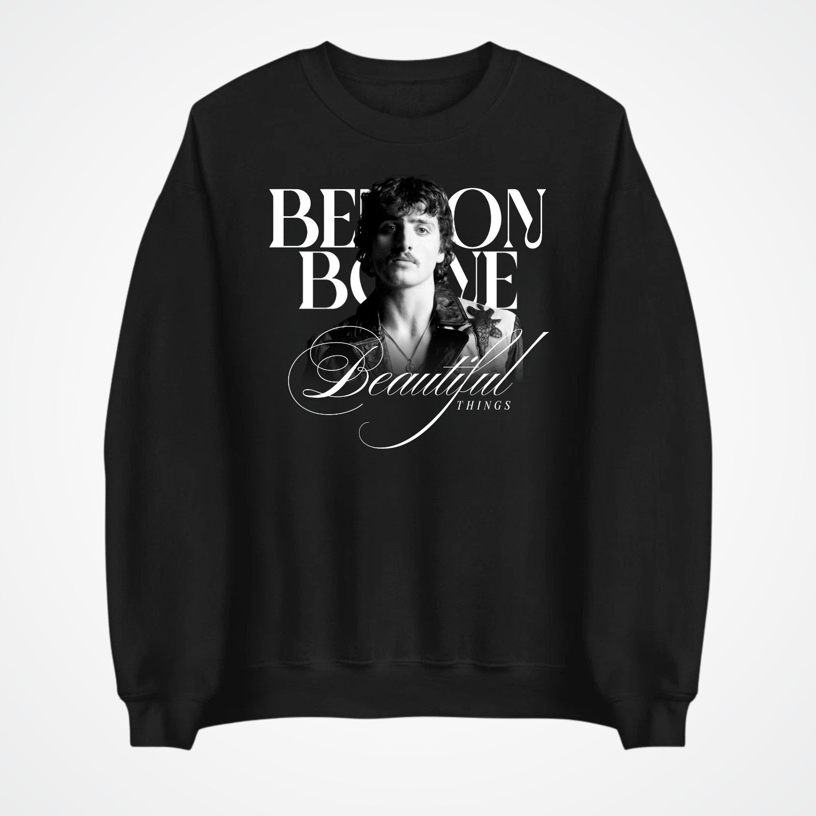 Benson Boone Beautiful Things Graphic Fans Unisex  Jumper , 3year  -5XL